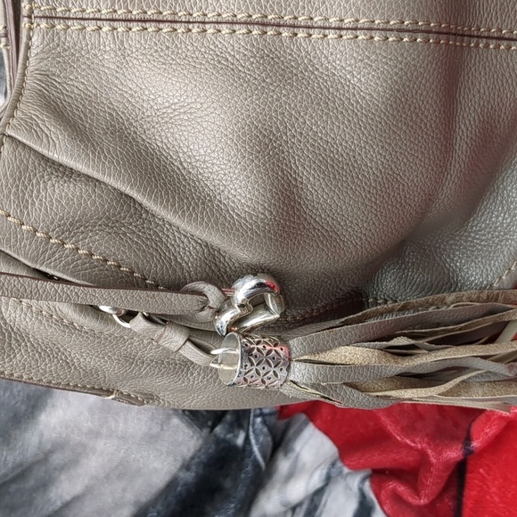 Brighton gray leather bag - Picture 2 of 16
